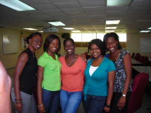 (Leftto Right) Sandra, Bade, Nanna, Nana, Esther
